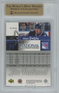 2005-06 Upper Deck national convention VIP RARE Beckett 9.5 Wayne Gretzky New