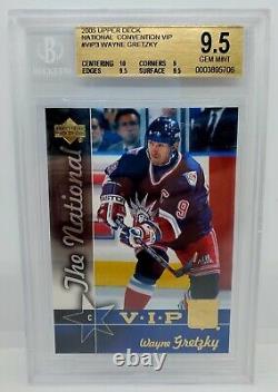 2005 UD Wayne Gretzky Chicago National VIP Set #VIP3 BGS 9.5 Gem Mint