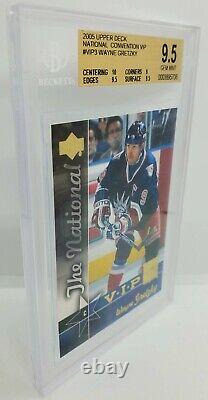 2005 UD Wayne Gretzky Chicago National VIP Set #VIP3 BGS 9.5 Gem Mint