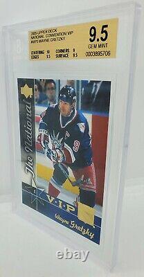 2005 UD Wayne Gretzky Chicago National VIP Set #VIP3 BGS 9.5 Gem Mint