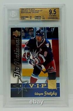 2005 UD Wayne Gretzky Chicago National VIP Set #VIP3 BGS 9.5 Gem Mint