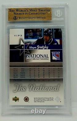 2005 UD Wayne Gretzky Chicago National VIP Set #VIP3 BGS 9.5 Gem Mint