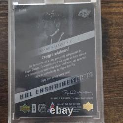 2006-07 Upper Deck The Cup NHL Enshrinements Wayne Gretzky #E-GR /50 (AU)