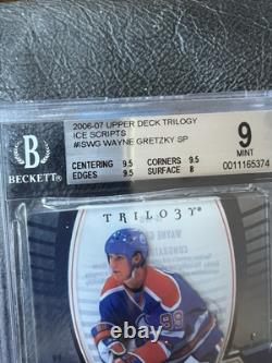 2006-07 Upper Deck Trilogy Ice Scripts #i Swg Wayne Gretzky