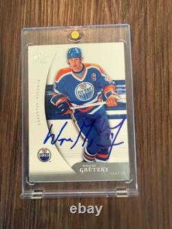 2006 SP Authentic- Wayne Gretzky- Auto Autograph- Oilers