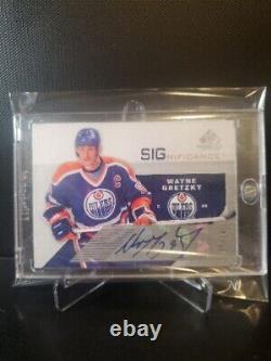 2007-08 SP Game Used Edition SIGnificance 47/50 Wayne Gretzky #S-WG Auto