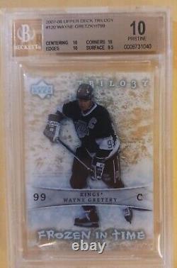 2007 Upper Deck Trilogy #120 Wayne Gretzky #/799 Bgs 10 A1744-040