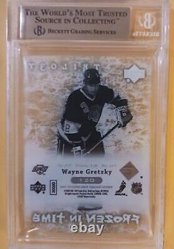 2007 Upper Deck Trilogy #120 Wayne Gretzky #/799 Bgs 10 A1744-040