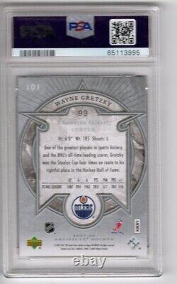 2007 Upper Deck UD Artifacts Silver /100 #101 Wayne Gretzky PSA 9 (POP 1 OF 1)