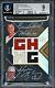 2008-09 Gordie Howe, Wayne Gretzky Upper Deck Black Autograph Jersey Patch Card