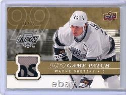 2008-09 Upper Deck Game Patches #GJWG Wayne Gretzky /15 Los Angeles Kings