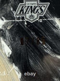 2008-09 Upper Deck Masterpieces Canvas Clippings Wayne Gretzky #CC-WG Green