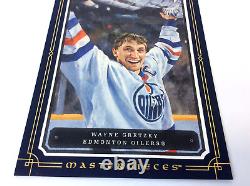 2008 Upper Deck Masterpieces XL-WG Wayne Gretzky Blue Border Oversized Card