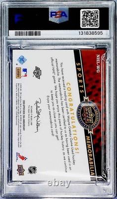 2009-10 Upper Deck 20th Anniversary Memorabilia #WG Wayne Gretzky Kings PSA 9