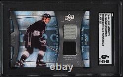 2009-10 Upper Deck Artifacts Wayne Gretzky Frozen Black PATCH 1/1 SGC 6 1 of 1