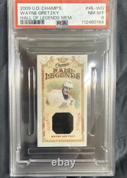2009-10 Upper Deck Champ's Mini Hall of Legends Memorabilia Wayne Gretzky #HL-WG