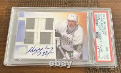2009-10 Wayne Gretzky Upper Deck The Cup Foundations Jersey Game Patch Auto /10