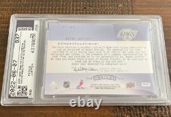 2009-10 Wayne Gretzky Upper Deck The Cup Foundations Jersey Game Patch Auto /10