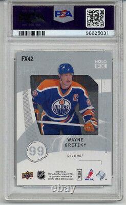 2009 Upper Deck Sp Authentic Holoview Fx Wayne Gretzky Oilers Psa 10 Low Pop