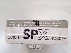 2010-11 Upper Deck SPx Hockey HOBBY Box (Crosby Gretzky Taylor Hall Patch AUTO)