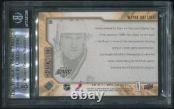 2010/11 Upper Deck SPx Hockey #SB1 Wayne Gretzky Shadowbox BGS 9 (MINT)