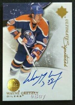 2010-11 Upper Deck Ultimate Collection Signatures Auto Ssp Wayne Gretzky