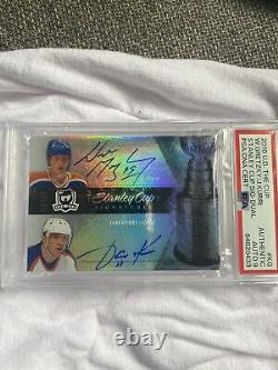2010 Upper Deck The Cup Dual Auto Wayne Gretzky/Jari Kurri /25