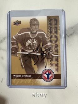 2010 Upper Deck Wayne Gretzky Autograph Signed Card