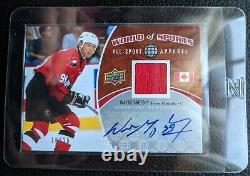 2010 Upper Deck #asa-35 Wayne Gretzky Autograph Auto Game Jersey Card Hof #10/25