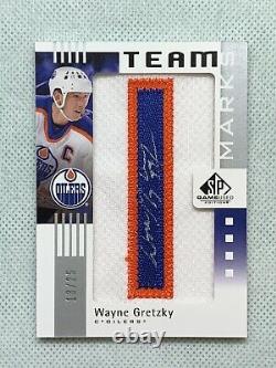 2011-12 Upper Deck SPGU TEAM MARKS Wayne Gretzky I 13/25 AUTO Oilers