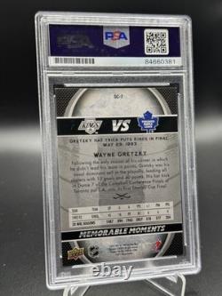 2011-12 Upper Deck Wayne Gretzky Auto #SC7 PSA Authentic DNA AUTO