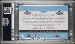 2011 Upper Deck The Cup Joe Sakic/wayne Gretzky Dual Signature Patches /35 Psa 9
