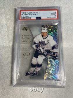 2012-13 Fleer Retro EX 2001 Wayne Gretzky #9 Graded PSA 9 Mint Only 4 Higher