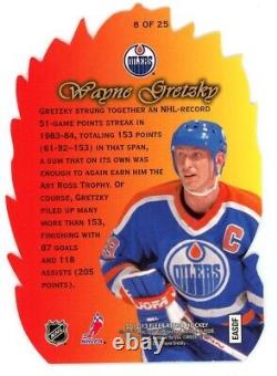 2012-13 Fleer Retro Flair Showcase Hot Shots #8 Wayne Gretzky SEE SCANS