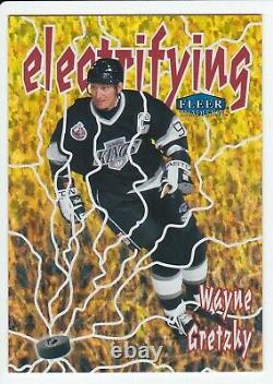 2012-13 Fleer Retro Tradition Electrifying #4 Wayne Gretzky Kings Oilers Rare Sp