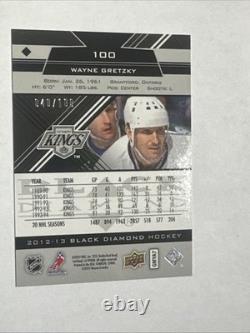 2012-13 Upper Deck Black Diamond Wayne Gretzky 40/100