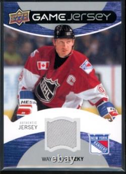 2012-13 Upper Deck Game Jerseys #GJWG Wayne Gretzky