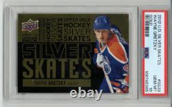 2012 Upper Deck Silver Skates Gold #ss33 Wayne Gretzky Card Oilers Psa 10 Rare