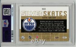2012 Upper Deck Silver Skates Gold #ss33 Wayne Gretzky Card Oilers Psa 10 Rare
