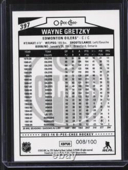 2013-14 O-Pee-Chee #397 Wayne Gretzky Pee-Chee Black Rainbow #/100