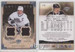 2013-14 Upper Deck Artifacts Jersey/Jersey 124/125 Wayne Gretzky #98 HOF 2d8