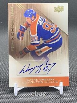 2013-14 Upper Deck Edmonton Oilers Collection Wayne Gretzky Franchise Ink