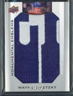2013-14 Upper Deck Edmonton Oilers Monumental Emblems #MEWG Wayne Gretzky