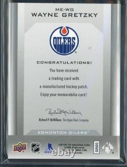 2013-14 Upper Deck Edmonton Oilers Monumental Emblems #MEWG Wayne Gretzky