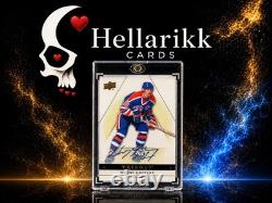 2013-14 Wayne Gretzky Trilogy Auto #43 Edmonton Oilers Upper Deck Kings Rangers 2013-14 Wayne Gretzky Trilogy Auto #43 Edmonton Oilers Upper Deck Kings Rangers