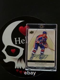 2013-14 Wayne Gretzky Trilogy Auto #43 Edmonton Oilers Upper Deck Kings Rangers