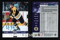 2013 Upper Deck Buybacks 1/1 Ray Bourque (99-00 Wayne Gretzky Hockey) Auto 7ez