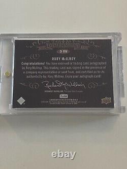 2013 Upper Deck Exquisite Collection Dimensions Rory McIlroy Auto #D-RM More