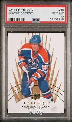 2013 Upper Deck Trilogy 43 Wayne Gretzky PSA 10 Gem Mint NHL POP 5