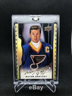 2014-15 Upper Deck Masterpiece Wayne Gretzky SSP Auto /5